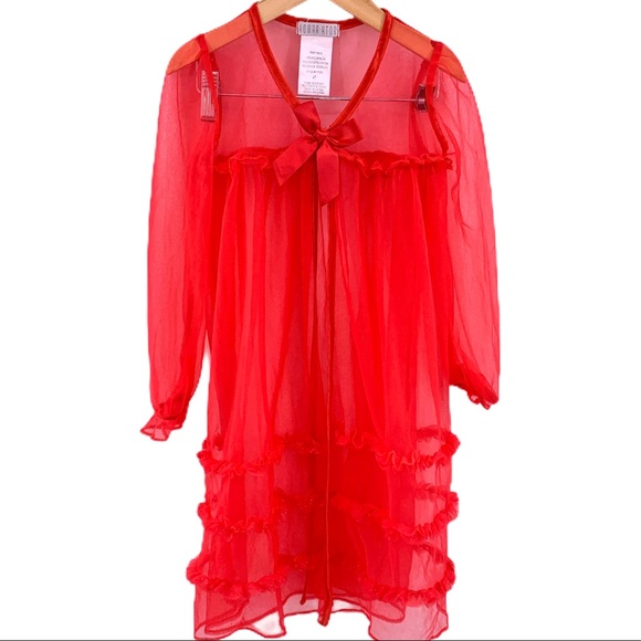 Komar Kids Other - Komar Kids red sheer robe 4T